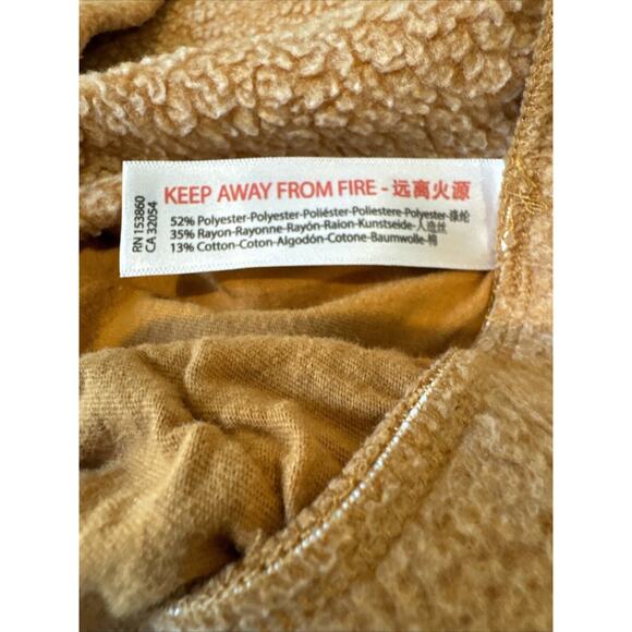 Free People Intimately Size Medium Rust Orange Drawstring Waist Shorts Pockets - Picture 6 of 10